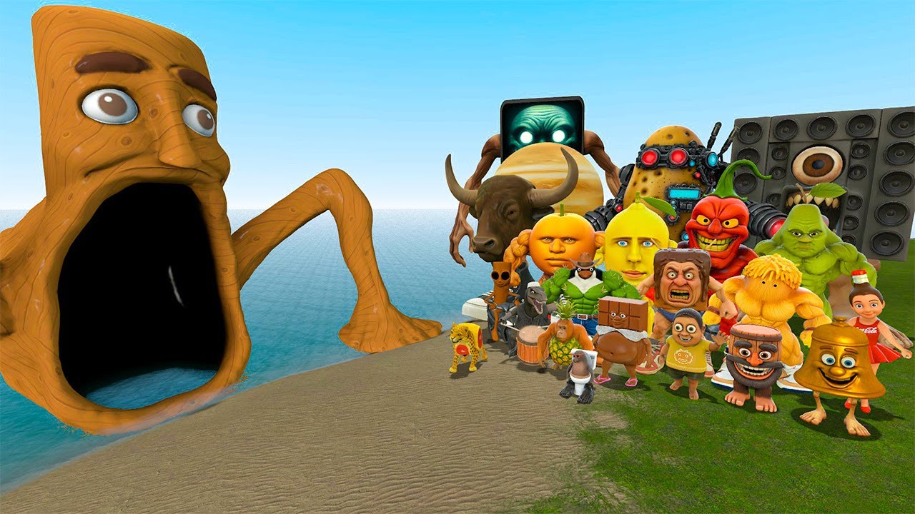 ALL NEW ITALIAN AI BRAINROT MEMES VS TUNG TUNG SAHUR SEA EATER MONTERS! - Garry's Mod