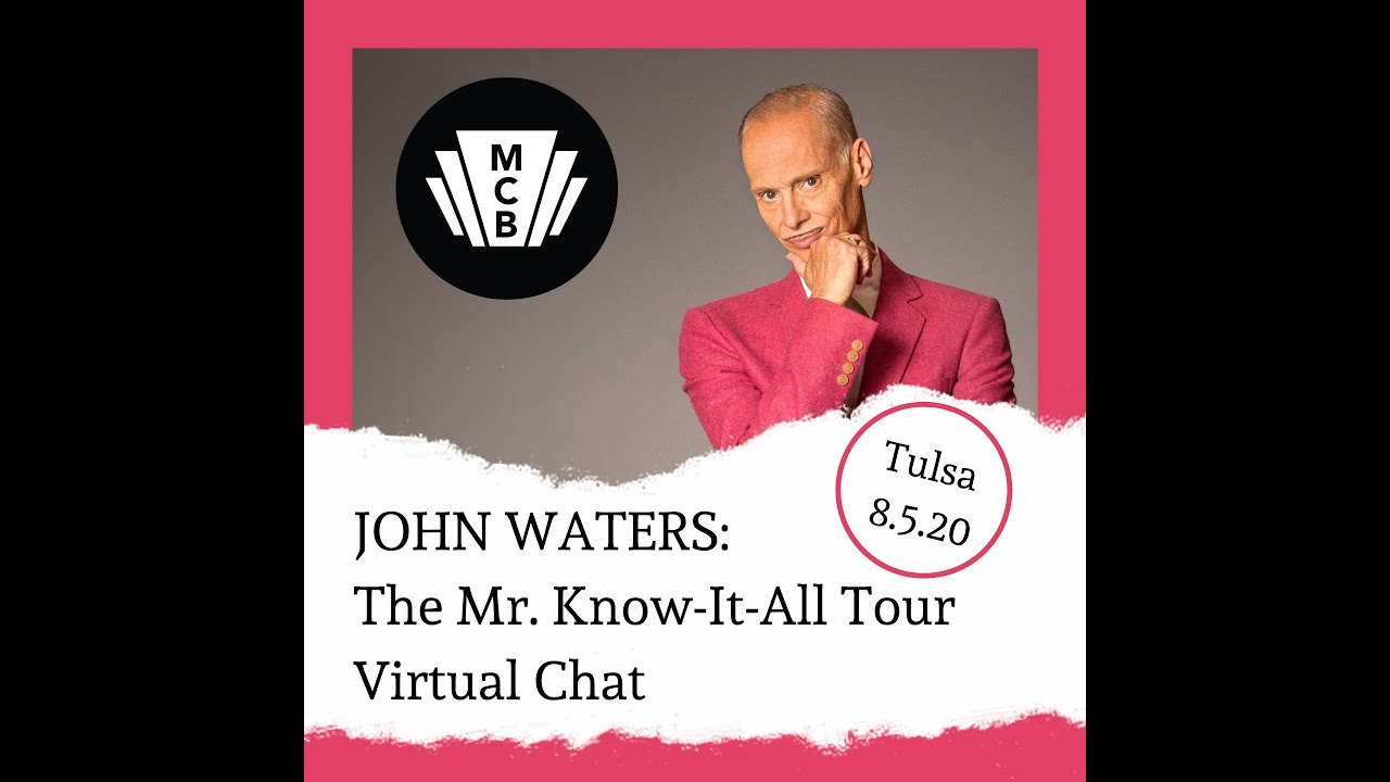 Magic City Books - John Waters Virtual Event