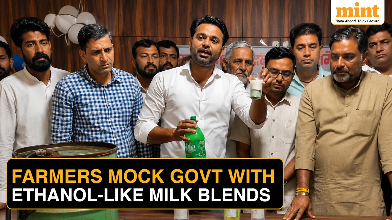 Farmers Launch Ethanol-Style 'M20 Milk' Protest, 'If Fuel Can Be Blended, Why Not Milk?' | Details