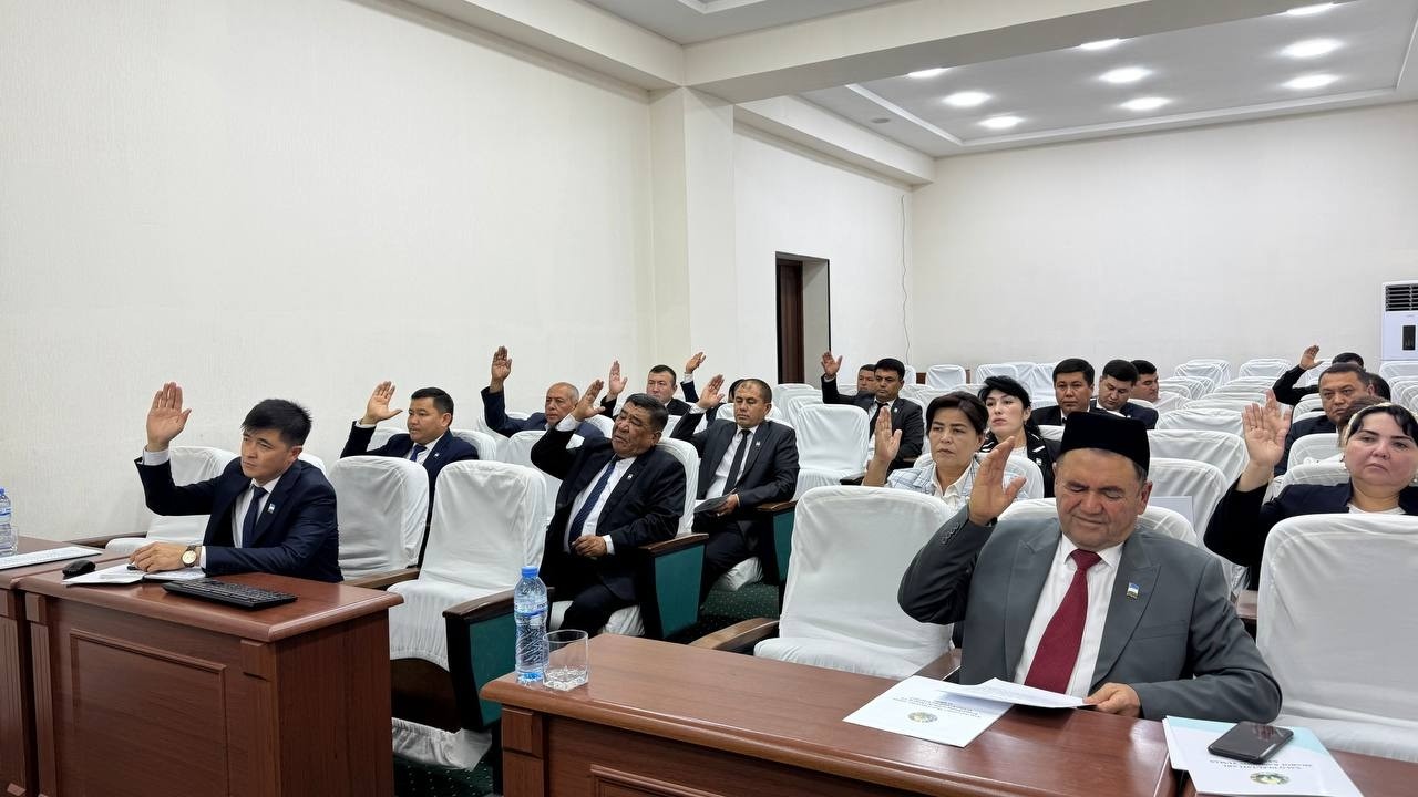 Xalq deputatlari Sharof Rashidov tumani Kengashining 2025-yildagi faoliyati (SARHISOB)