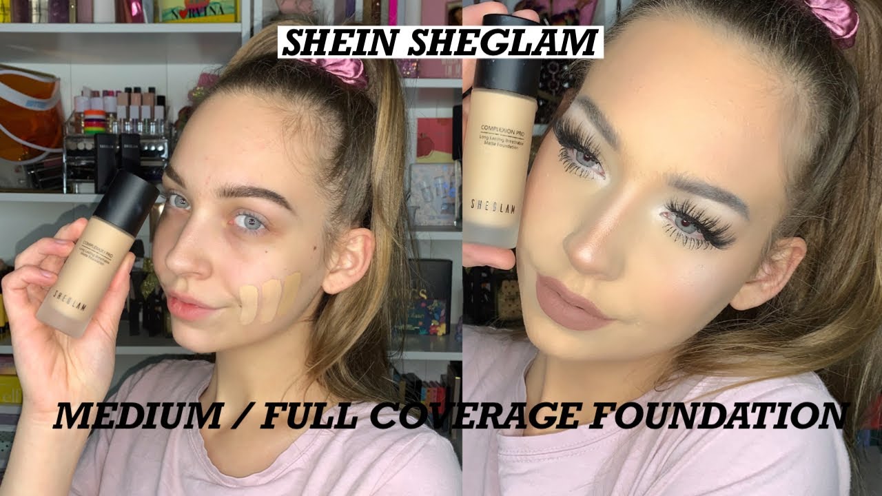 $9 full coverage foundation from SHEIN SHEGLAM