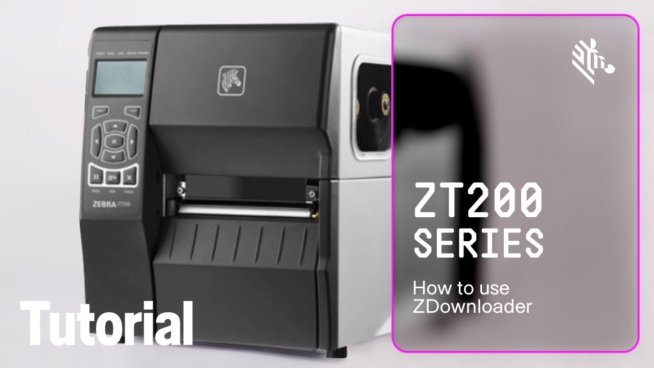 Как использовать ZDownloader для загрузки прошивки на принтер | Zebra