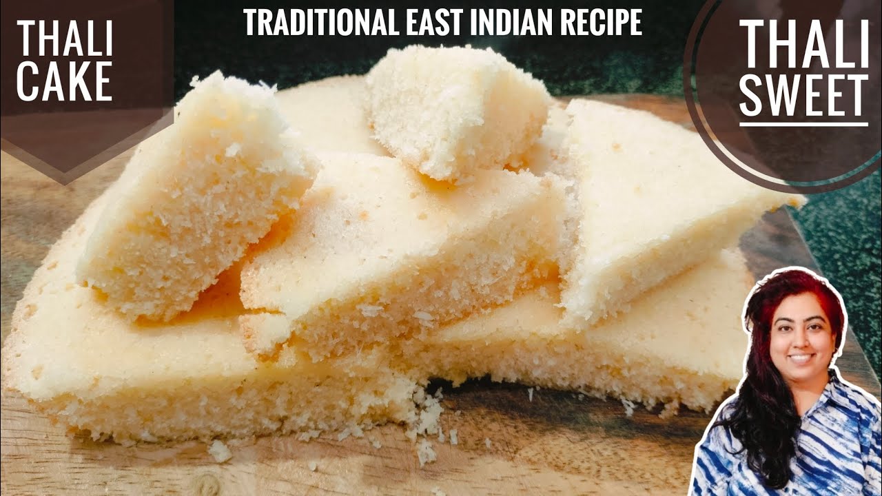 East Indian Thali Sweet Recipe | Traditional East Indian Thali Cake | Christmas Thali Sweet