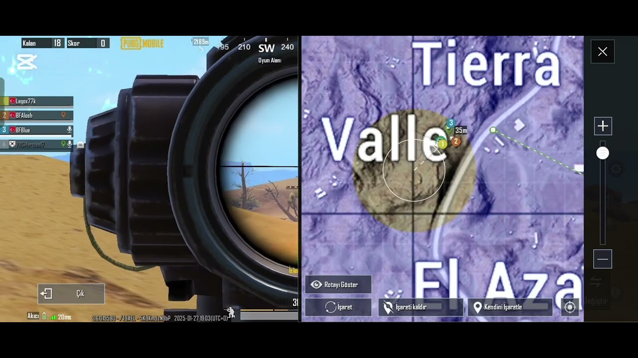 5000 METRE ROTASYON WİN İGL GÖZÜNDEN TEAM SPEAK