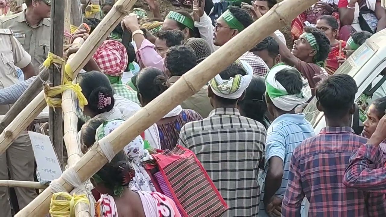 17/3/26 Lanjiberna Protest against DCBL illegal land acquisition 