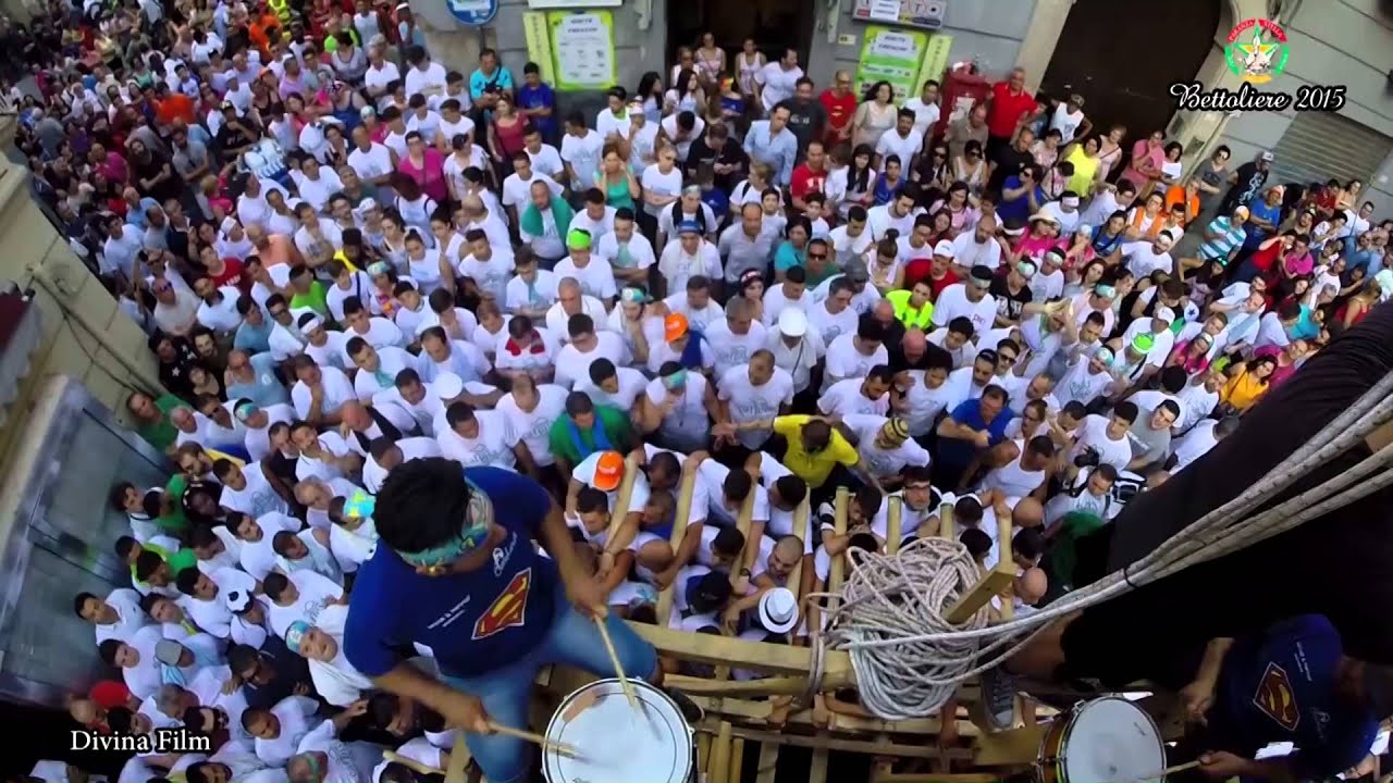 Giglio del Bettoliere 2015 - Paranza Stella - 3 Girate a Via San Felice