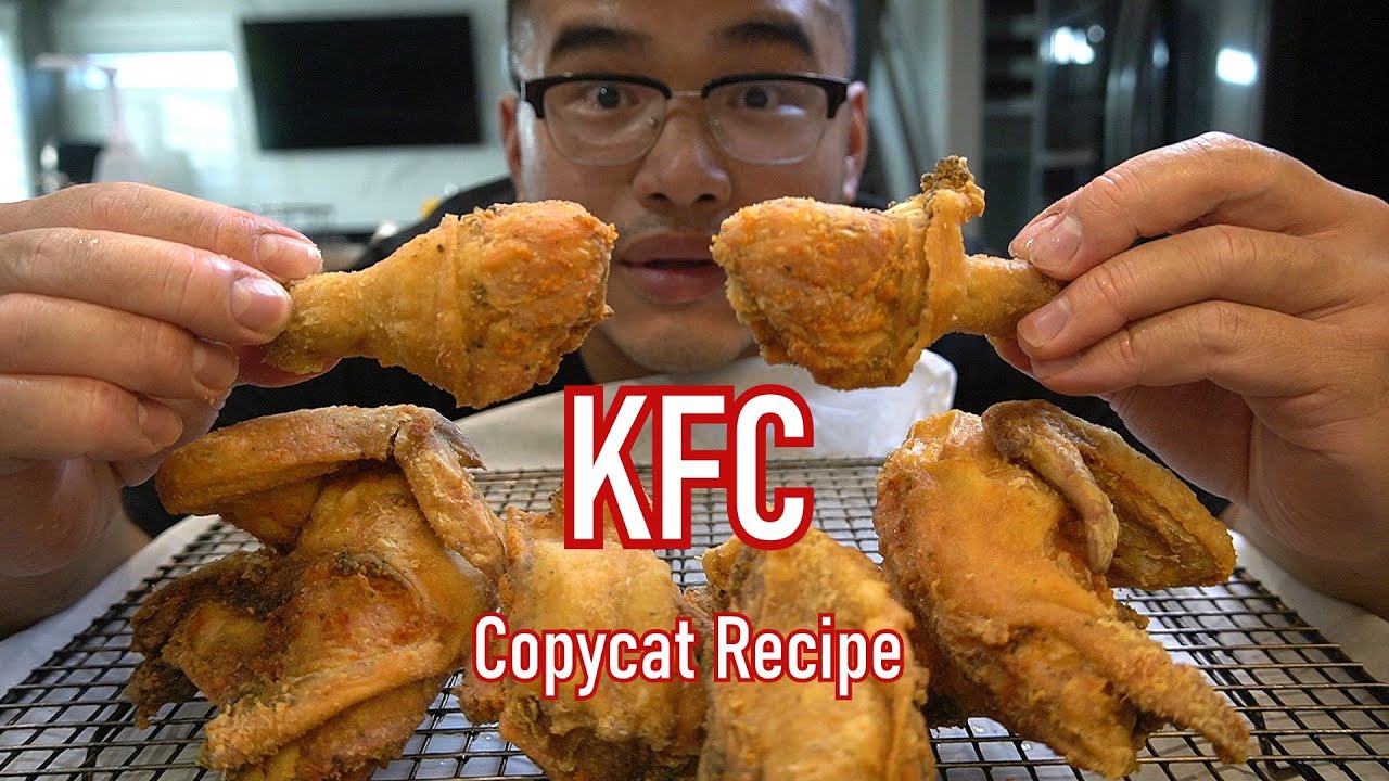 KFC COPYCAT RECIPE By Default with Only Using 3 Ingredients - TASTE, SMELLS, LOOKS EXACTLY