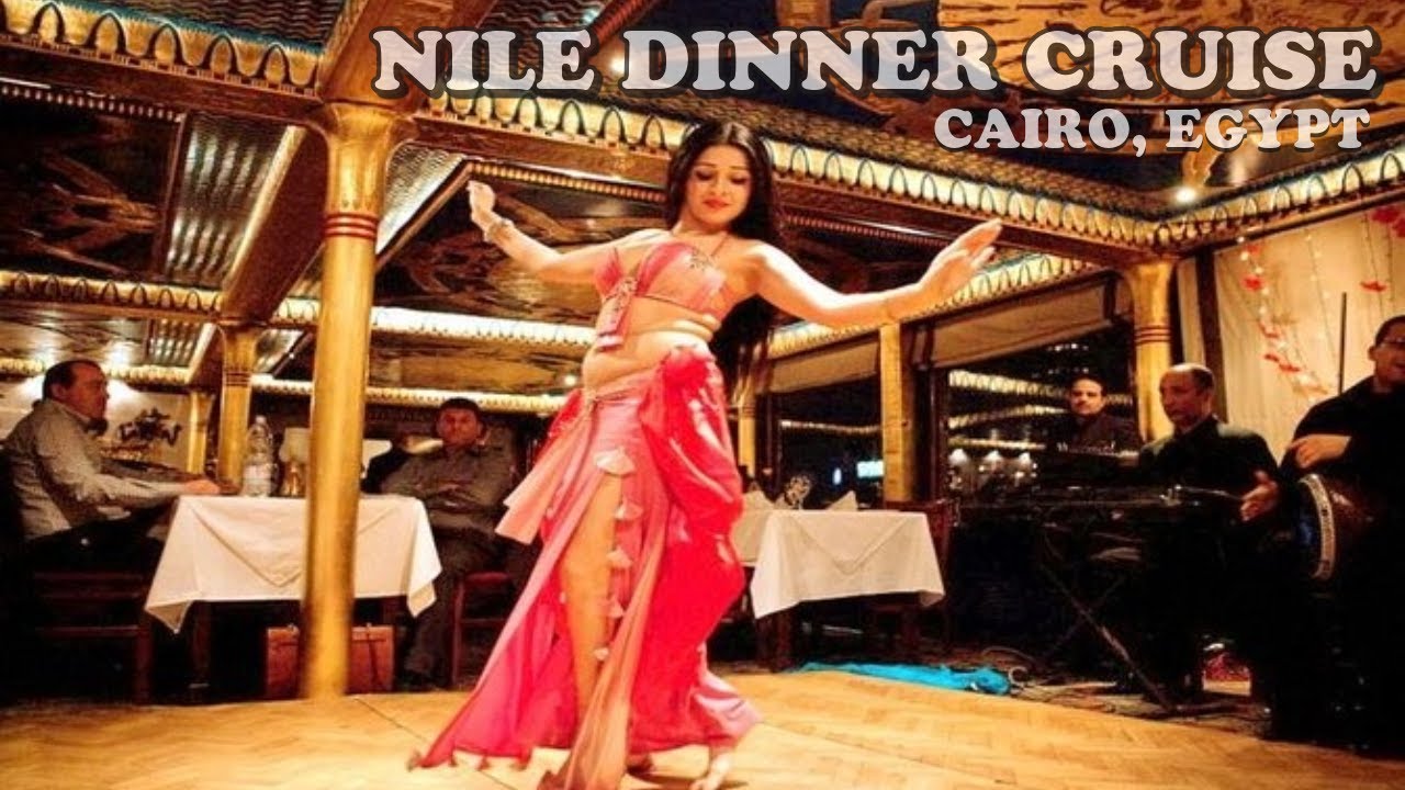 4K | Luxury Dinner Cruise On The Nile River I Cairo