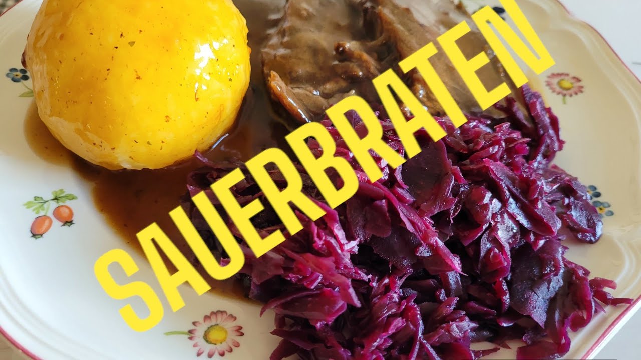 Sauerbraten. Das Rezept |Eingelegt nach alter Tradition ☝️☝️☝️☝️Mit Anleitung
