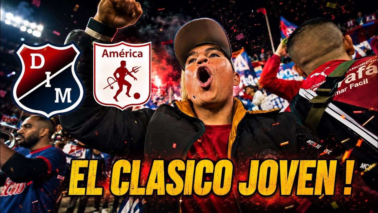 El clásico joven del país - MEDELLÍN VS AMÉRICA CUADRANGULARES LIGA BETPLAY 