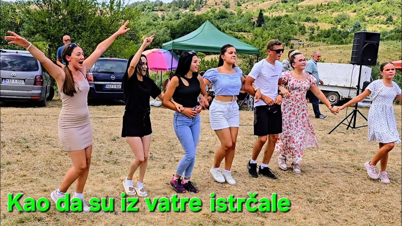 Kao da su iz vatre istrčale 🔥 - Drinsko kod Višegrada Teferič 26.07.2025. - 🎹 Zuko Bend.