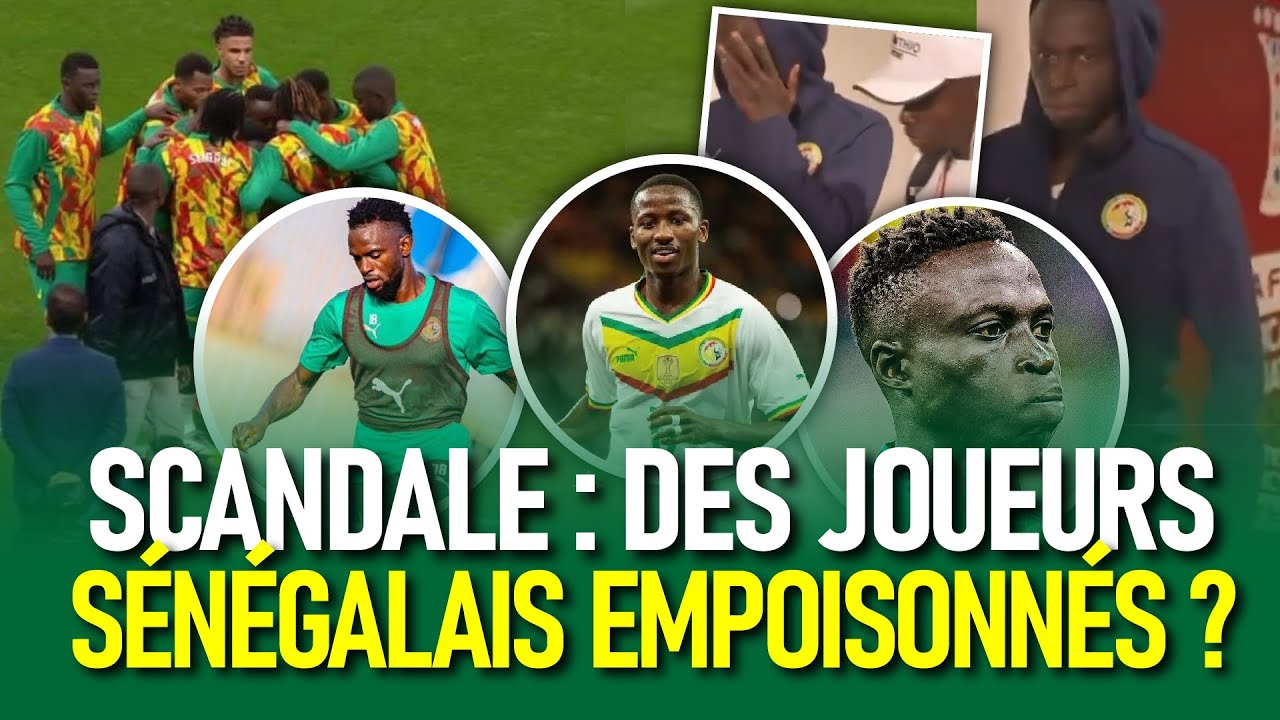Des joueurs sénégalais empoisonnés ? Leeral Ci Absence Krépin, Pape Mactar Sarr, Ousseynou Niang