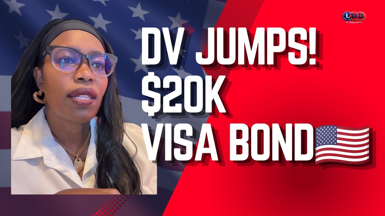 ВАЖНЫЕ новости иммиграции в США: РЕЗКИЙ РОСТ DV-2026, визовый залог $20 000, иски по 75 странам и...