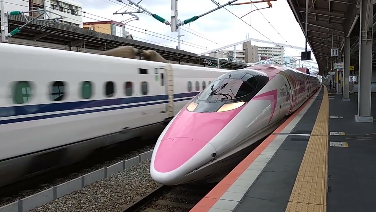 こだま849号 西明石出発 （追い越し付き）