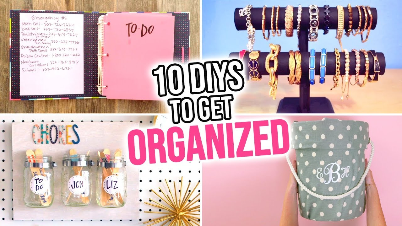 10 DIYs to Get ORGANIZED in the New Year! - HGTV Handmade