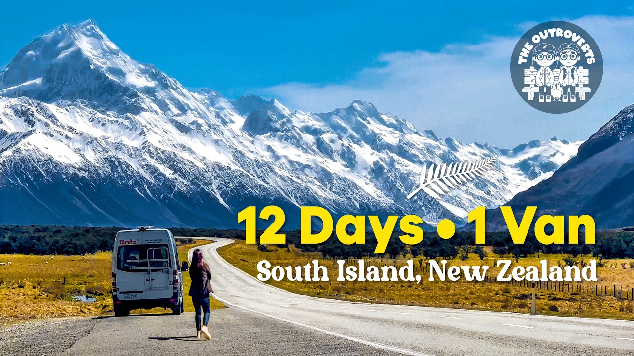 🇳🇿 Living the Van Life: 12 Days of Campervan Adventures in South Island, New Zealand