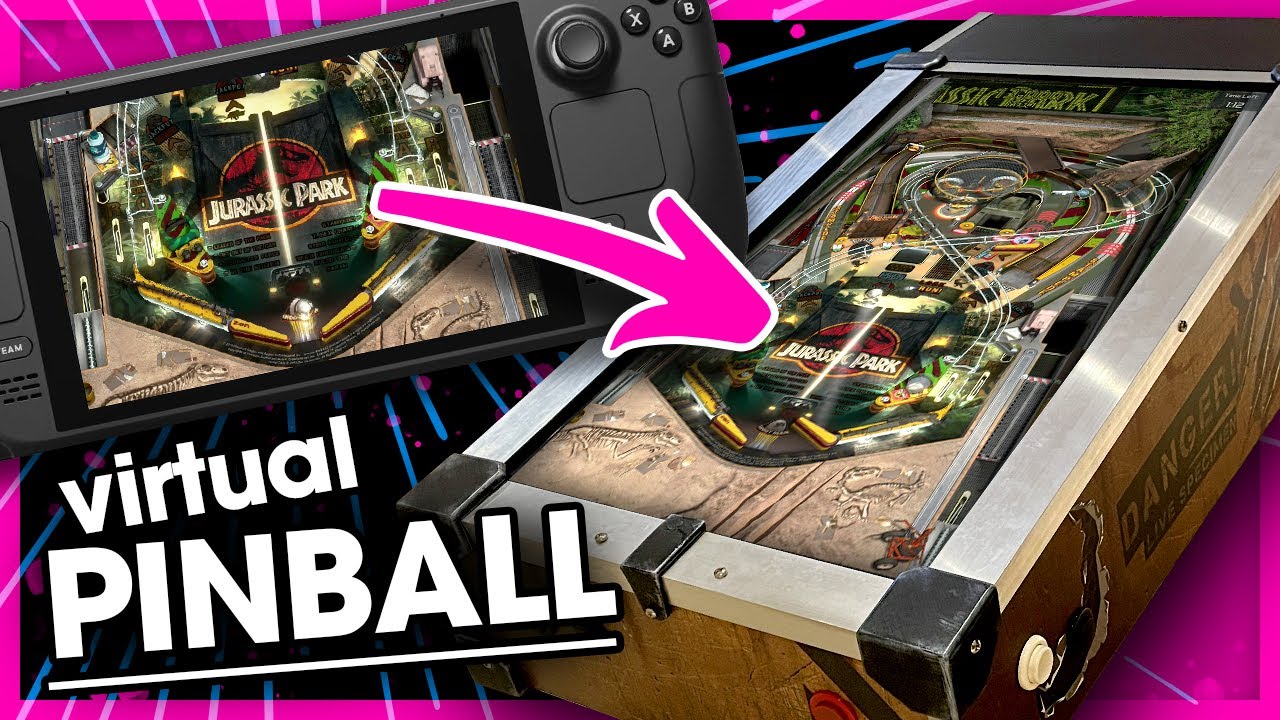Steam Deck Virtual Pinball Machine