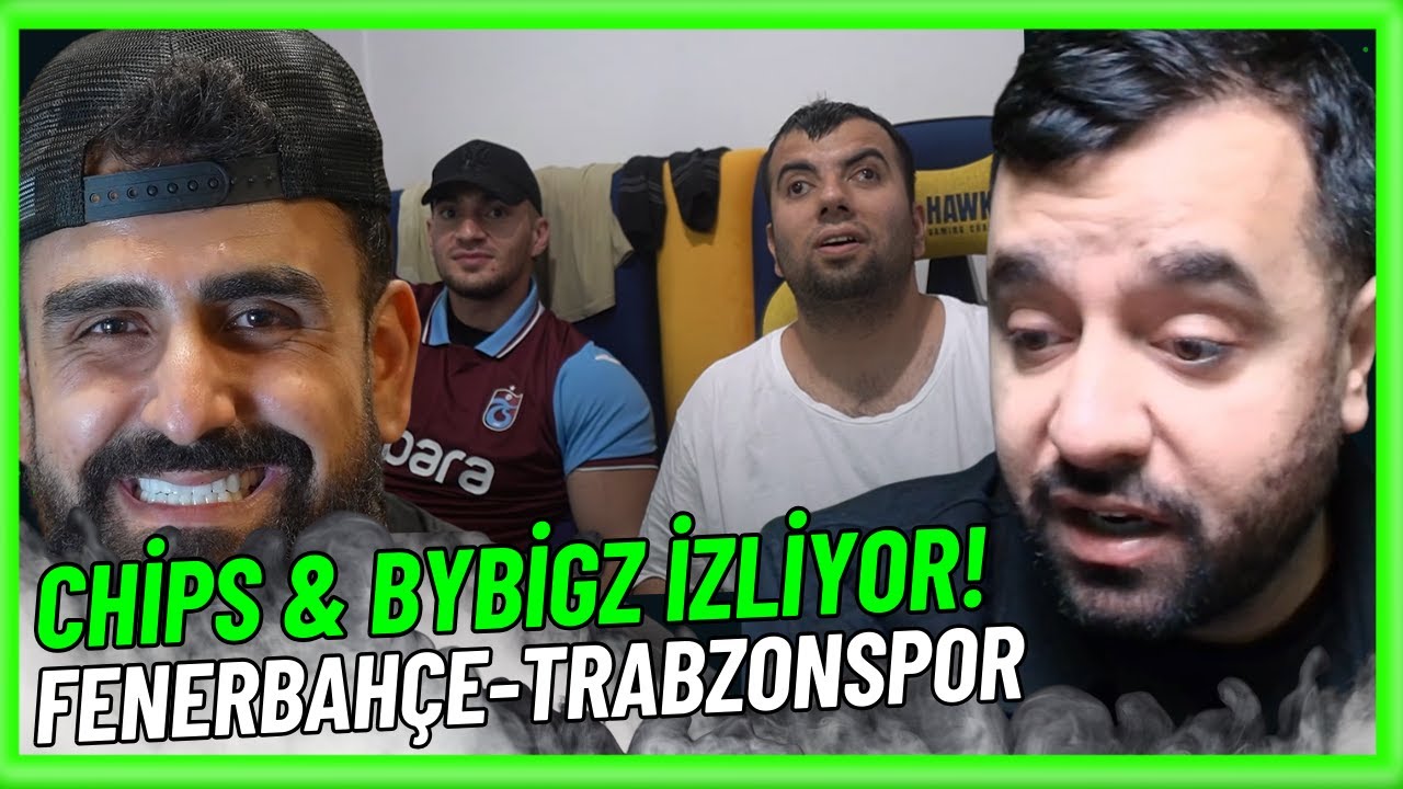 Chips & ByBiggz Testo Taylan'ın Fenerbahçe - Trabzonspor KADIKÖY BOĞASI Videosunu izliyor!