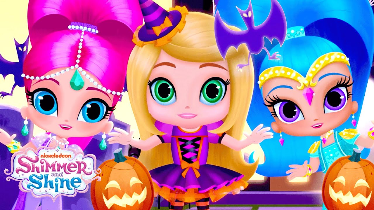 Shimmer and Shine Have a Spooky Genie Halloween! 🎃 | Shimmer and Shine