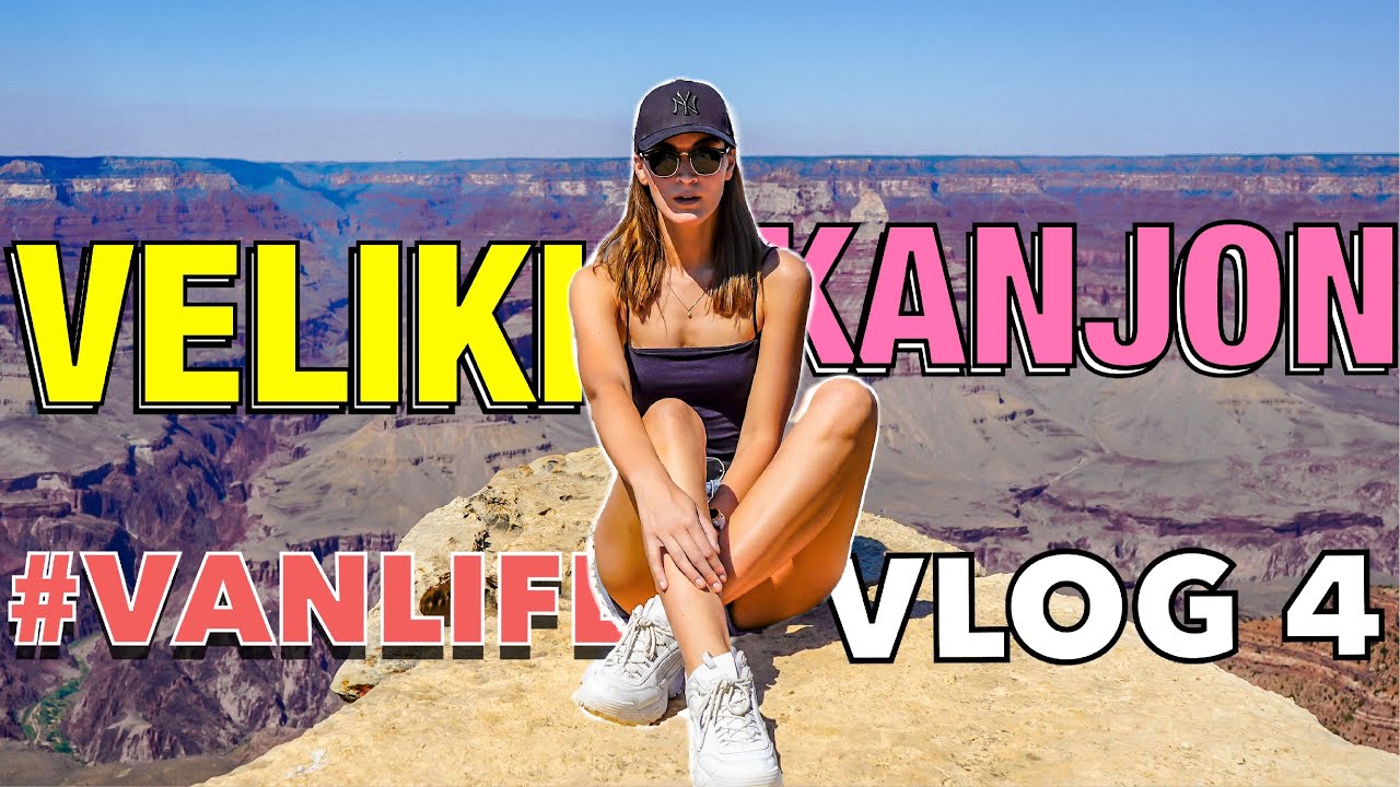 VLOG SA VELIKOG KANJONA + KAMPOVANJE U DIVLJINI🏕 | život u kombiju