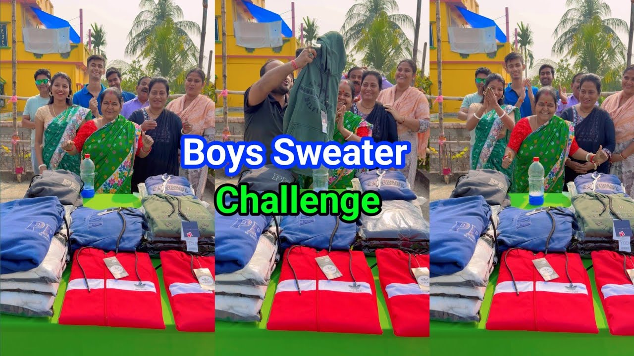 Gents Sweater for your Family members Unlimited Challenge
