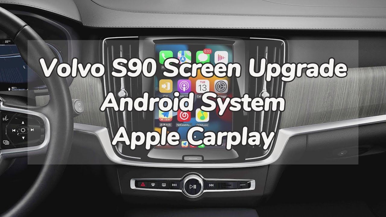 How to Install Volvo S90 Android Screen Upgrade