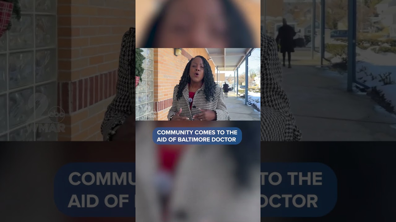 Community comes to the aid of Baltimore doctor  #baltimore #news #community