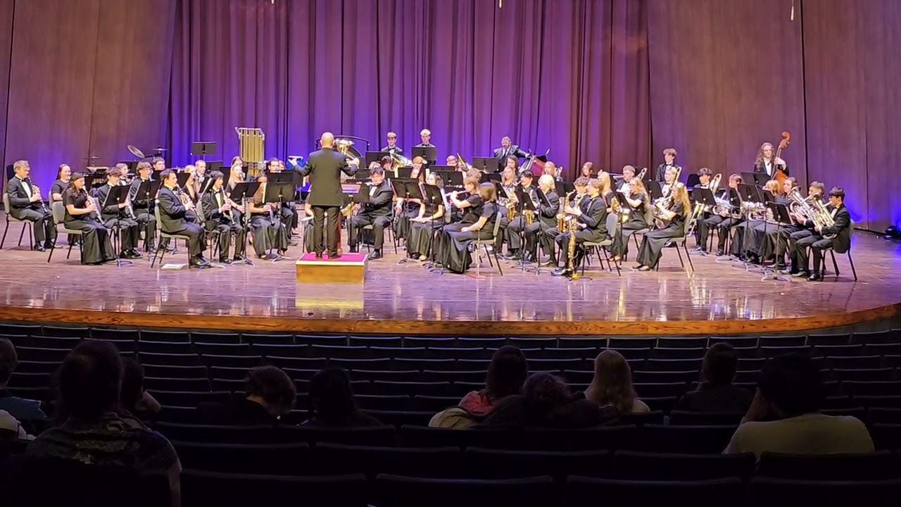 CCBOP Wind Ensemble UK Performance 1/31/26 - Finale, Symphony No. 1