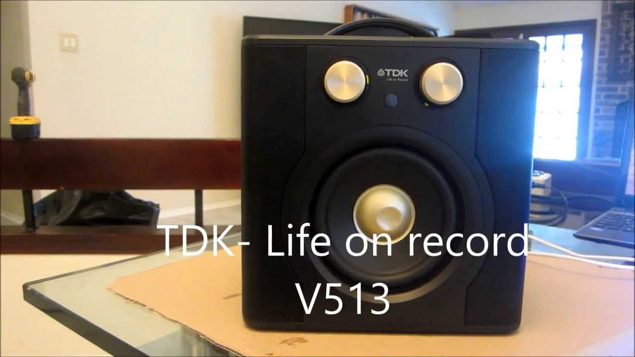 TDK LIFE ON RECORD WIRELESS SOUND CUBE V513