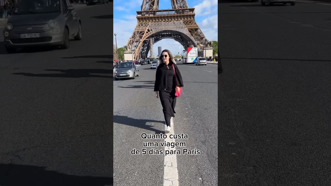 QUANTO CUSTA UMA VIAGEM DE 5 DIAS PARA PARIS? 🇫🇷🤍✈️