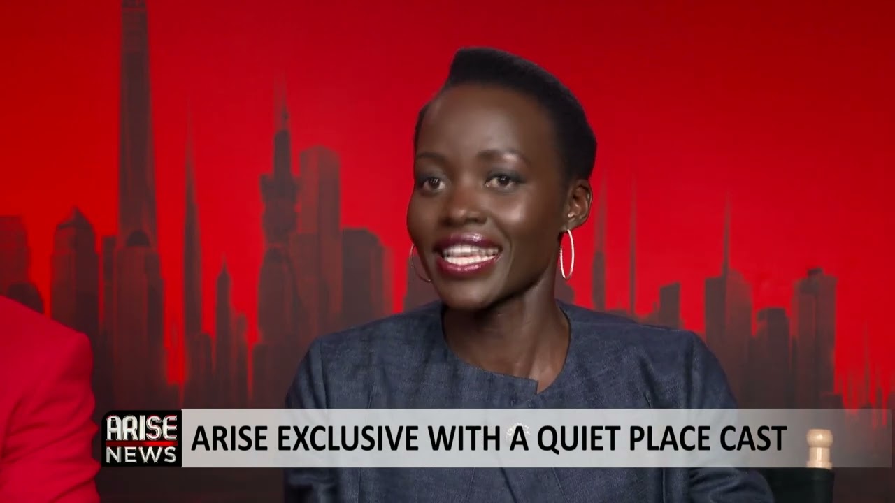 ARISE EXCLUSIVE WITH A QUIET PLACE CAST,  LUPITA NYOG'O | JOSEPH QUINN