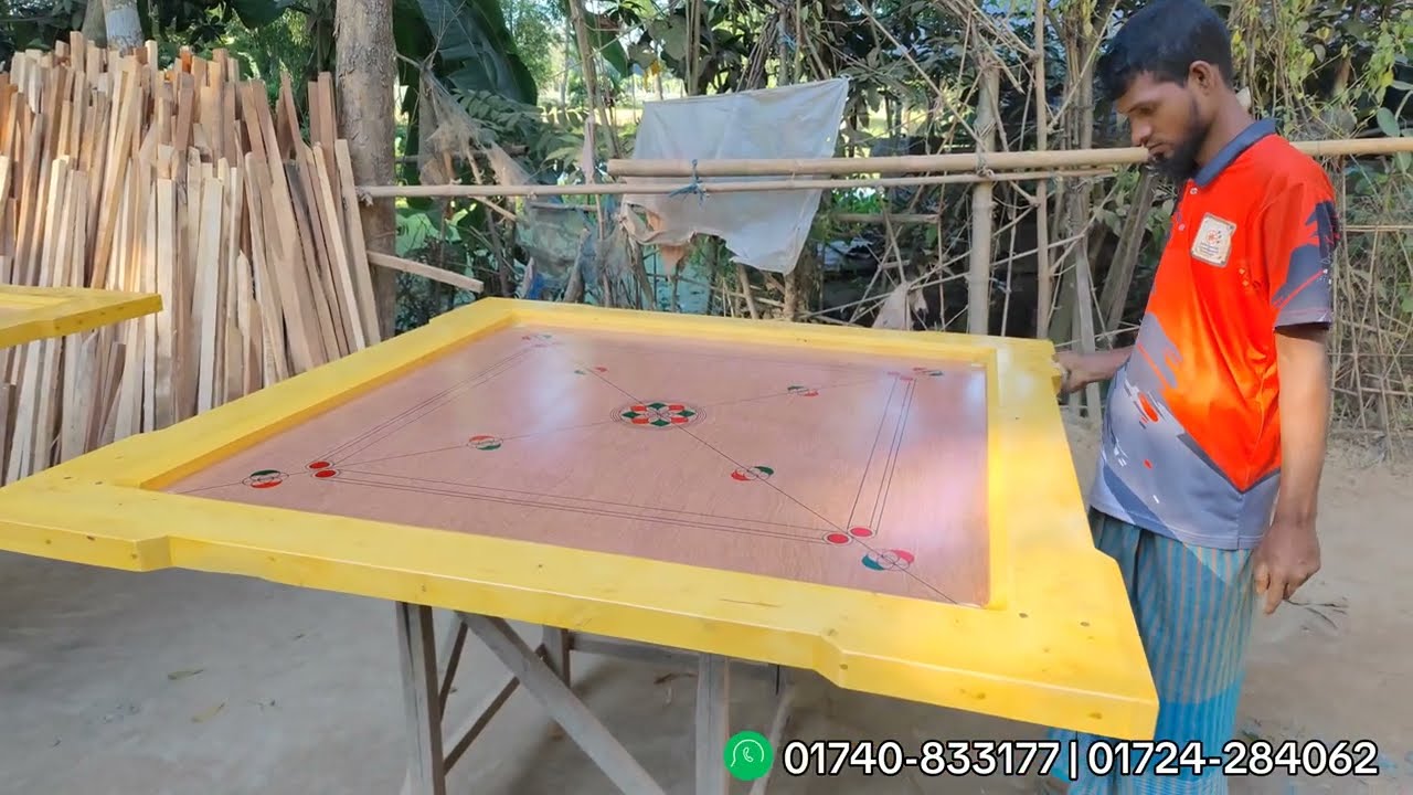 দোকান বা ক্লাবের জন্য বাজারের সেরা ওয়াটারপ্রুফ কেরাম বোর্ড | রাকিব স্পেশাল কেরাম বোর্ড