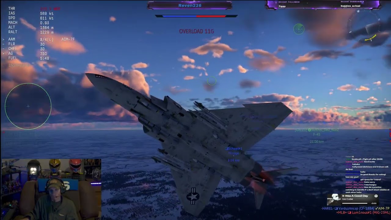 [18+] Reven's Ready Room // War Thunder Air Grind Day 373// ARB BR 14.3-? // USM (Part 9/22)