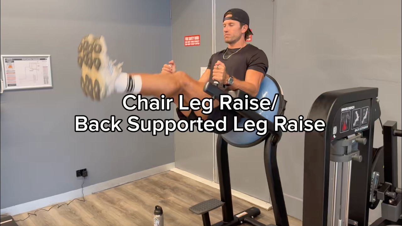 Chair Leg Raise