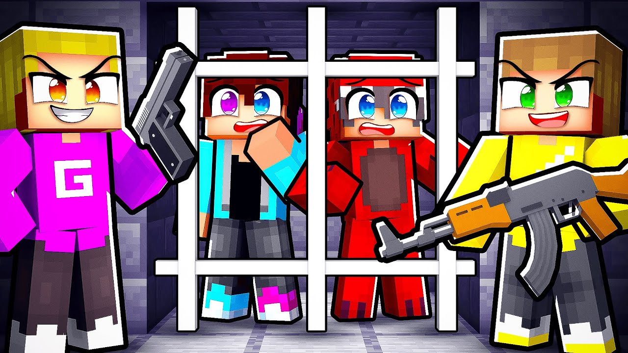 Alex En Anko In De Gevangenis (Minecraft Survival)