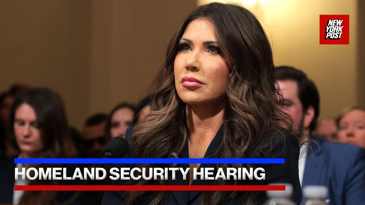 Live: Kristi Noem Testifies at Homeland Security Hearing