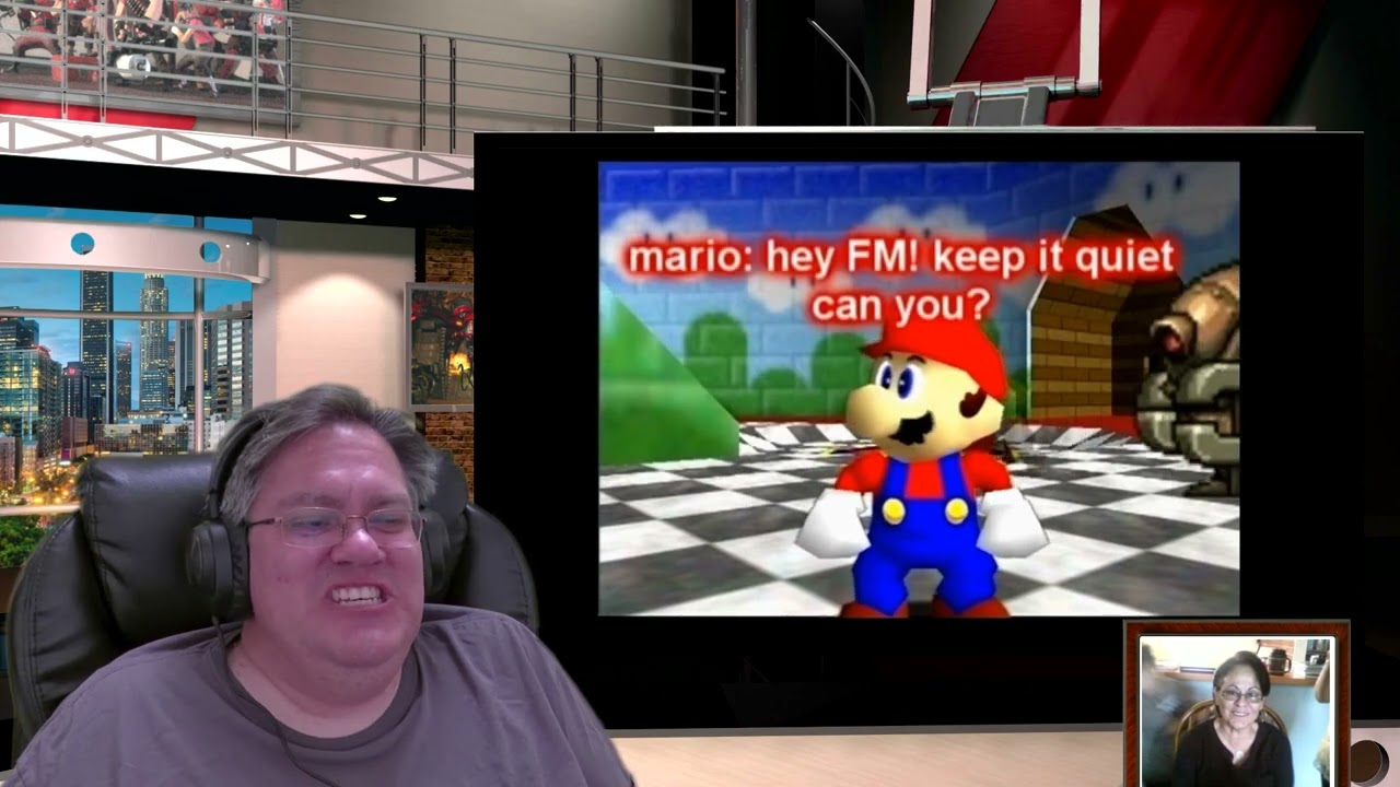 Ты не Дэдпул, ляпы из Super Mario 64: ломаем стены. Реакция #smg4