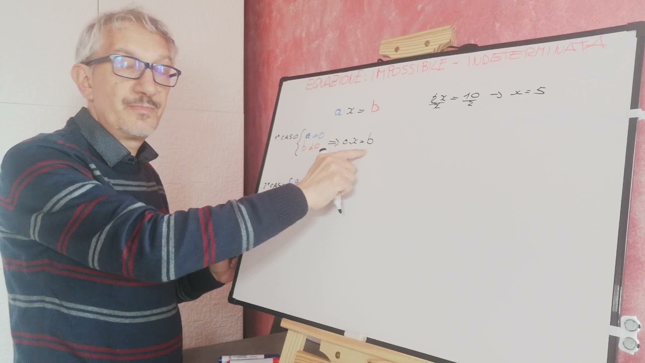 equazione imposibile e indeterminata