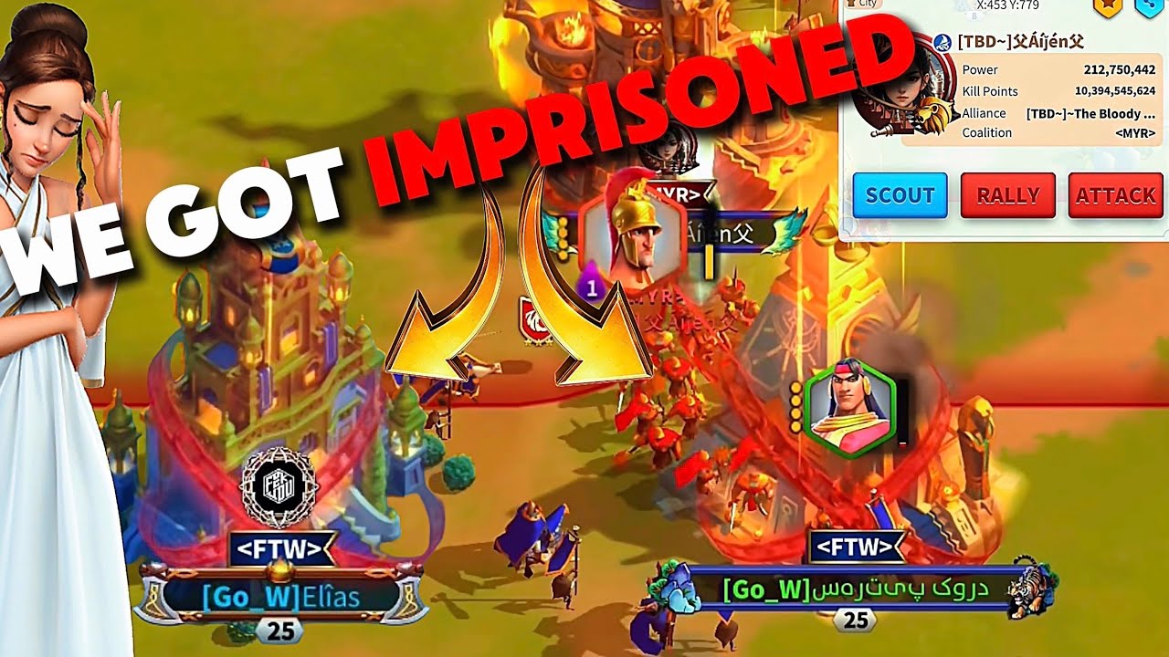 200M Power Imprisoned & Rallied Me! | Rise of Kingdoms
