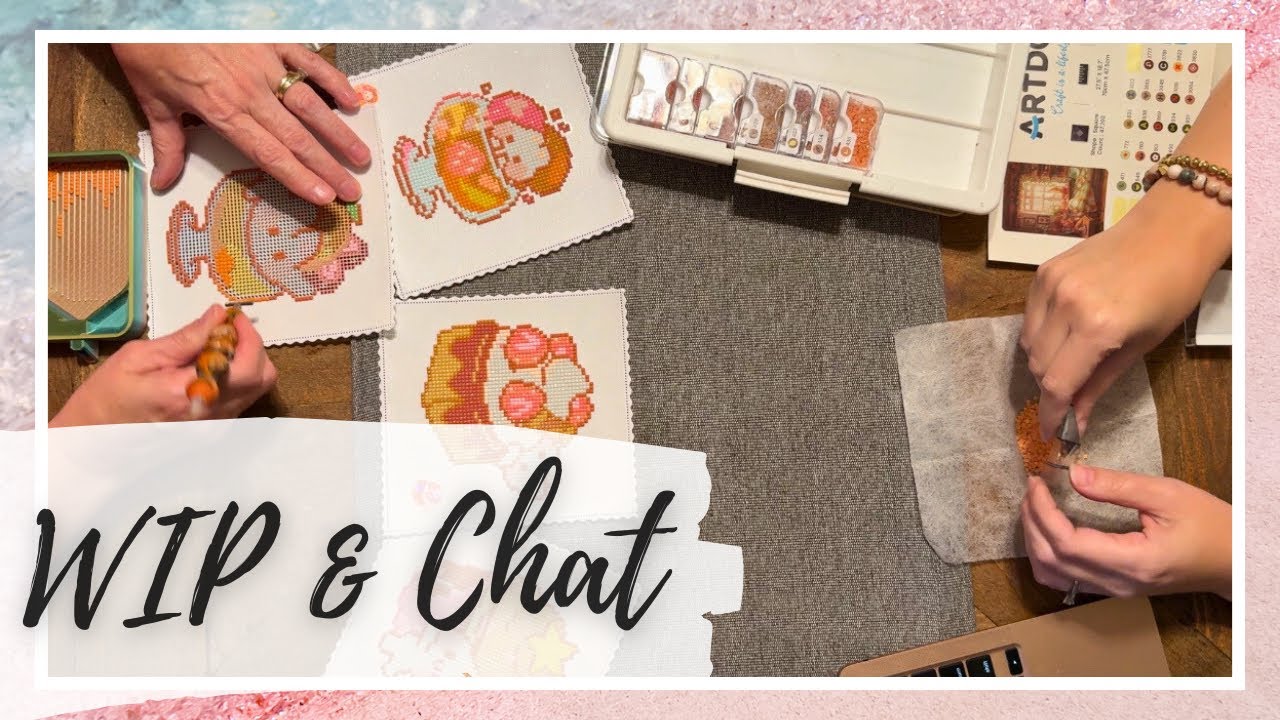 WIP and Chat - Kitting up a new-to-me shop kit, AMA with Mama Washi, and Halloween traditions