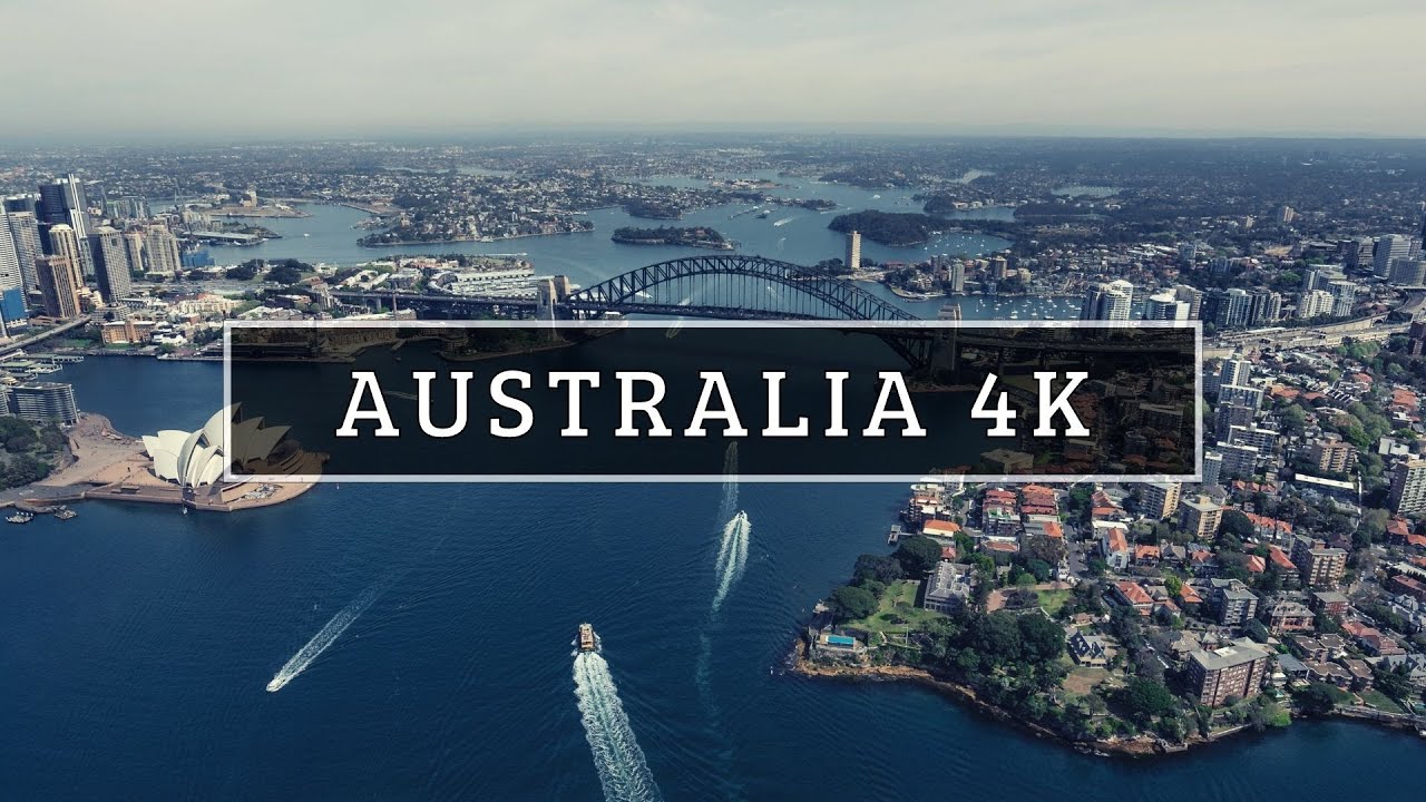 Australia 4K | Naturescape Drone Footage 4K With Piano Relaxing Music