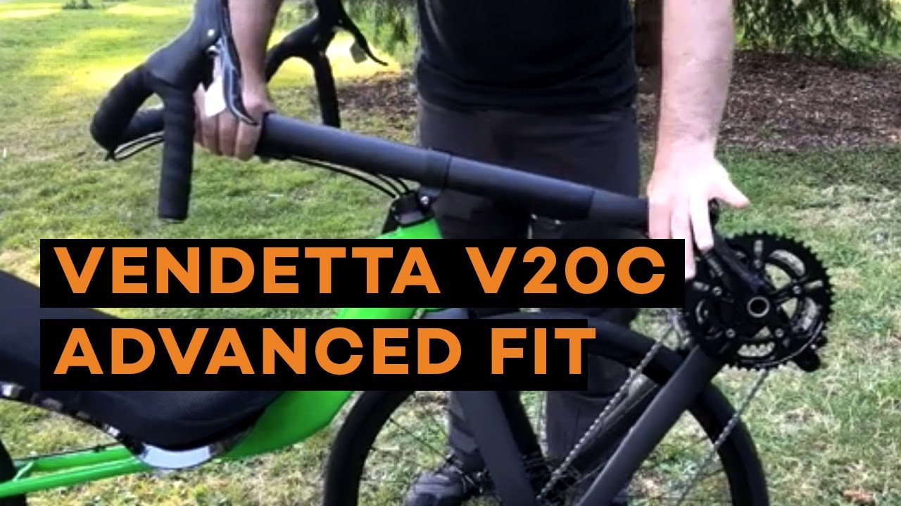 Advanced Vendetta V20c Fit  | Cruzbike Recumbent Road Bikes