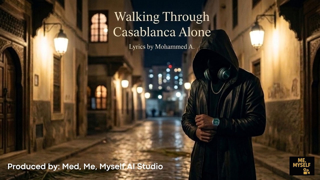 🎵 Walking Through Casablanca Alone – Produced by: Med, Me, Myself AI Studio