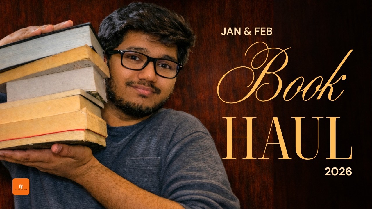 Jan–Feb Book Haul 2026: Kafka, Amitav Ghosh, Will Durant & More | Hindi Gharana |