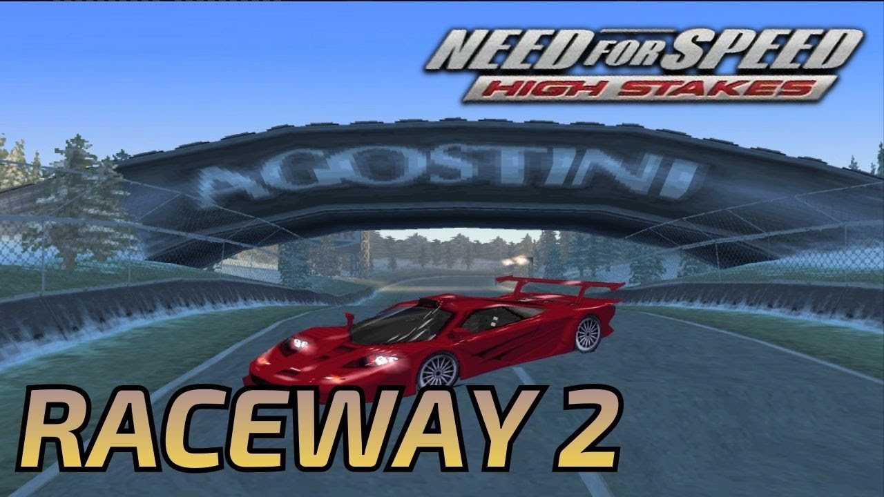 Need for Speed High Stakes - McLaren F1 GTR - Raceway 2