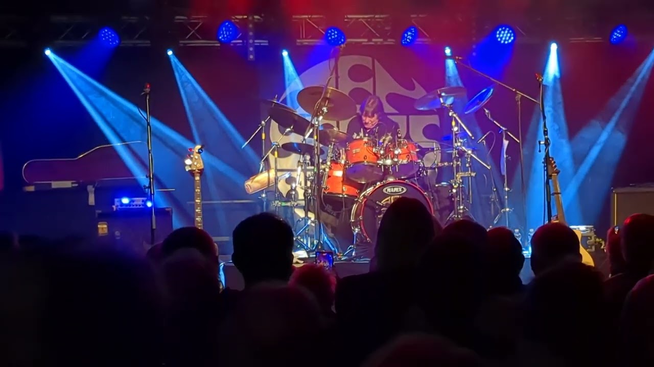 Ten Years After 2025.04.12 live Rex Bensheim -  Ric Lee Drumsolo