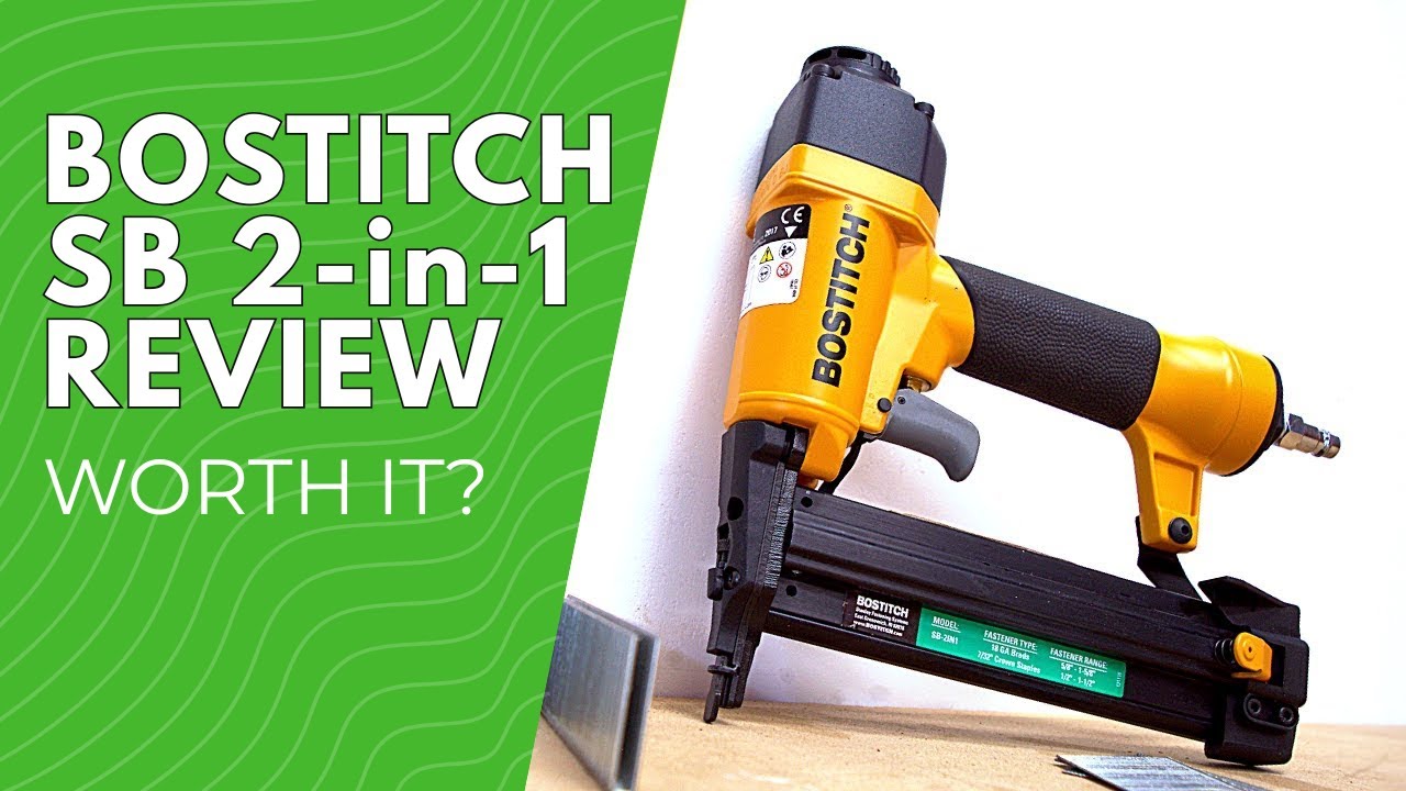 Stapler + Nailer in One? Stanley Bostitch SB 2-in-1 Review