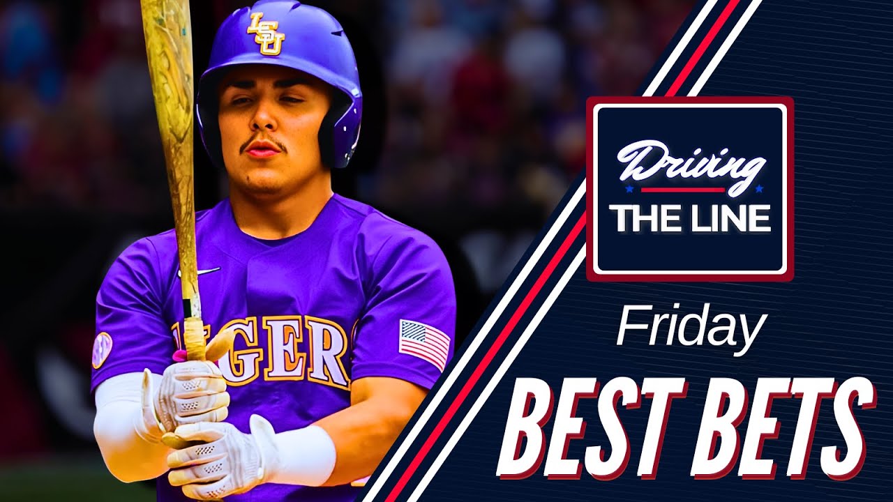 Friday&rsquo;s College Baseball + Soccer BEST BETS! | Driving The Line