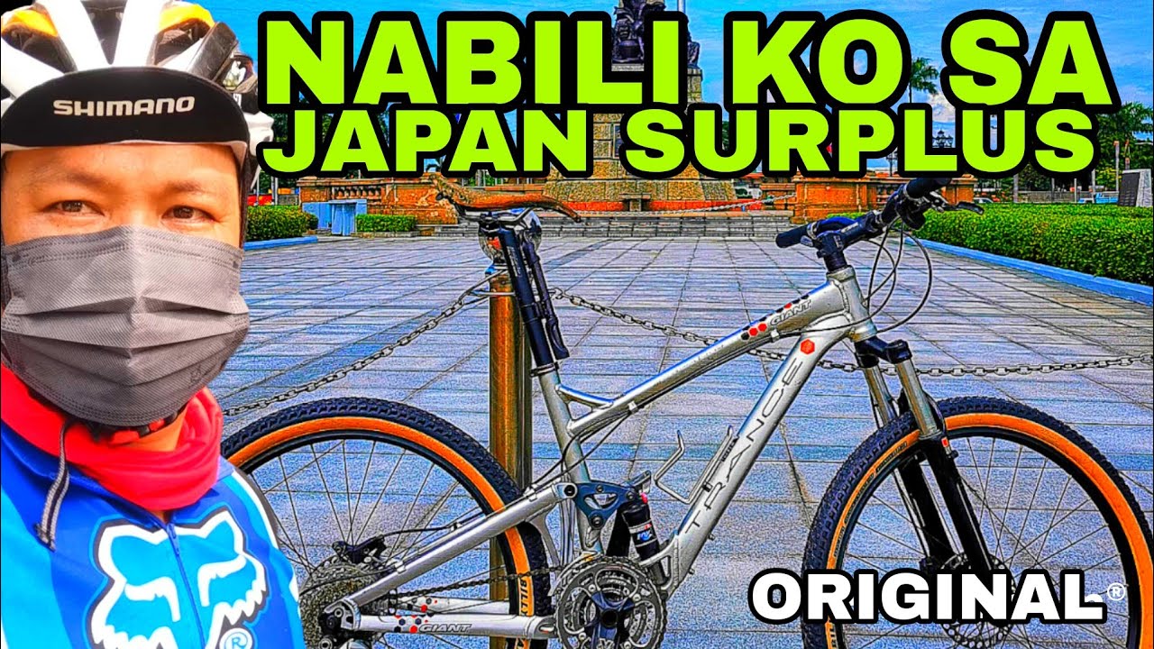 FULLSUS NABILI KO SA JAPAN SURPLUS | GIANT TRANCE 3