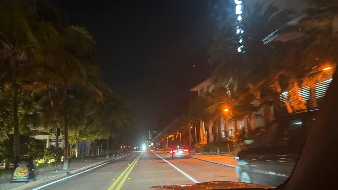  night time in miami 